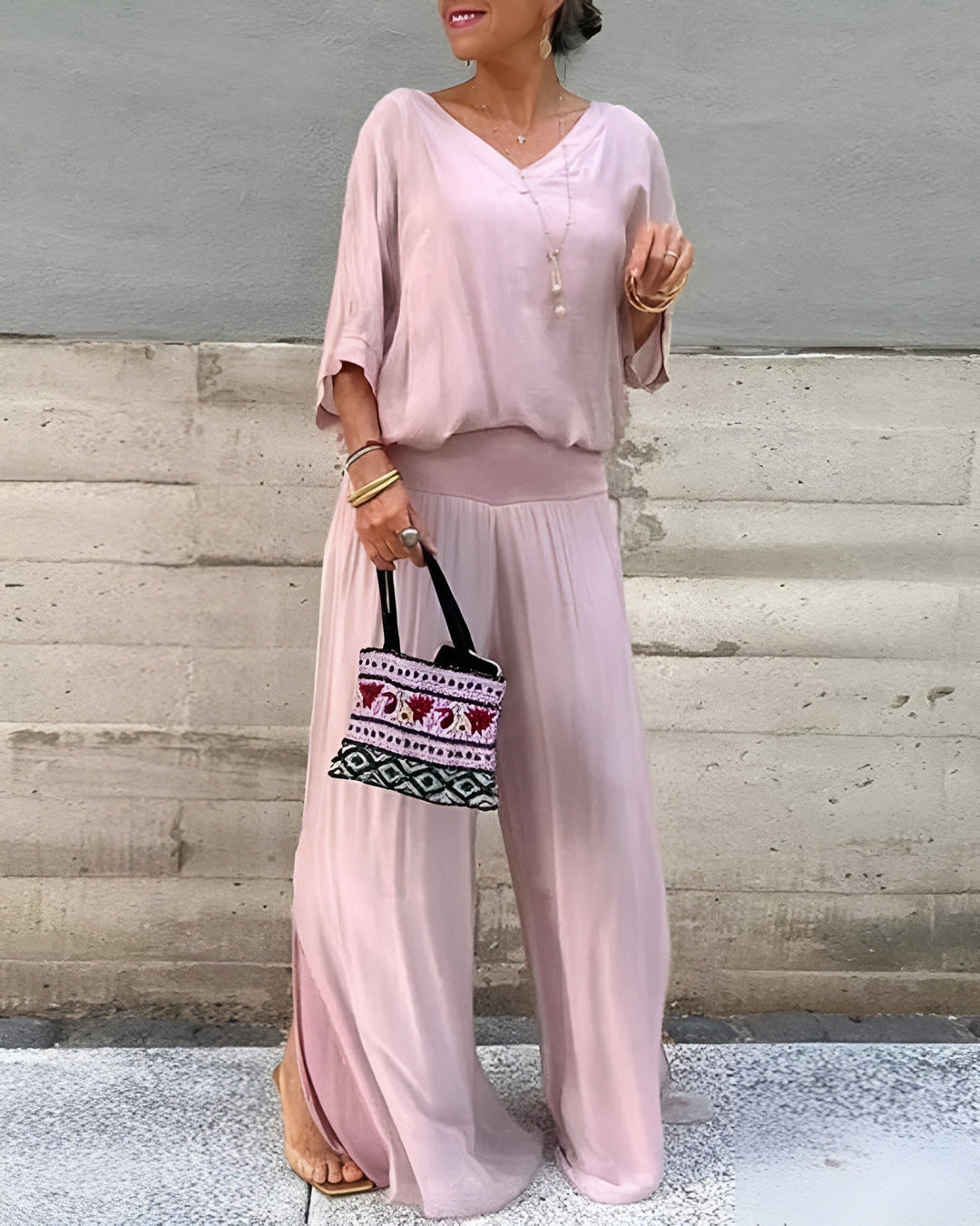 Claire - Ensemble Décontracté Élégant